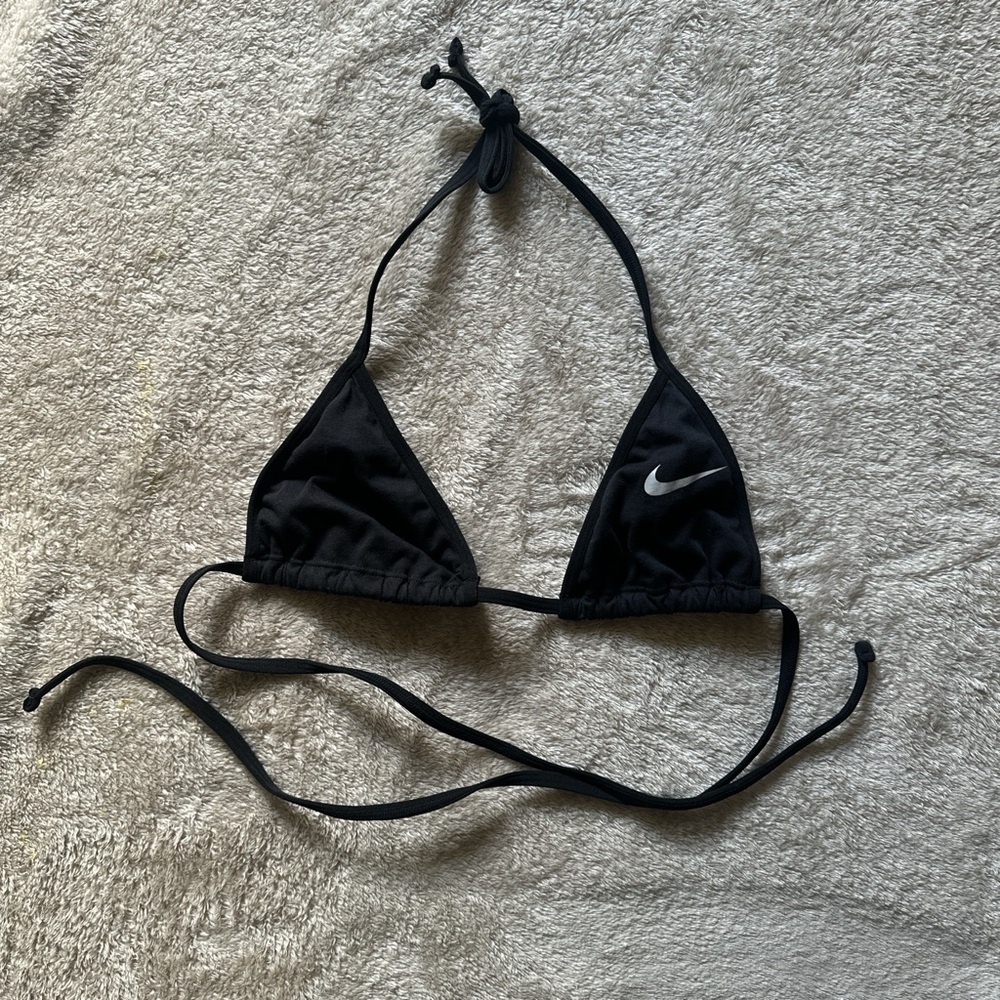 Frankie Nike Rework black bikini top